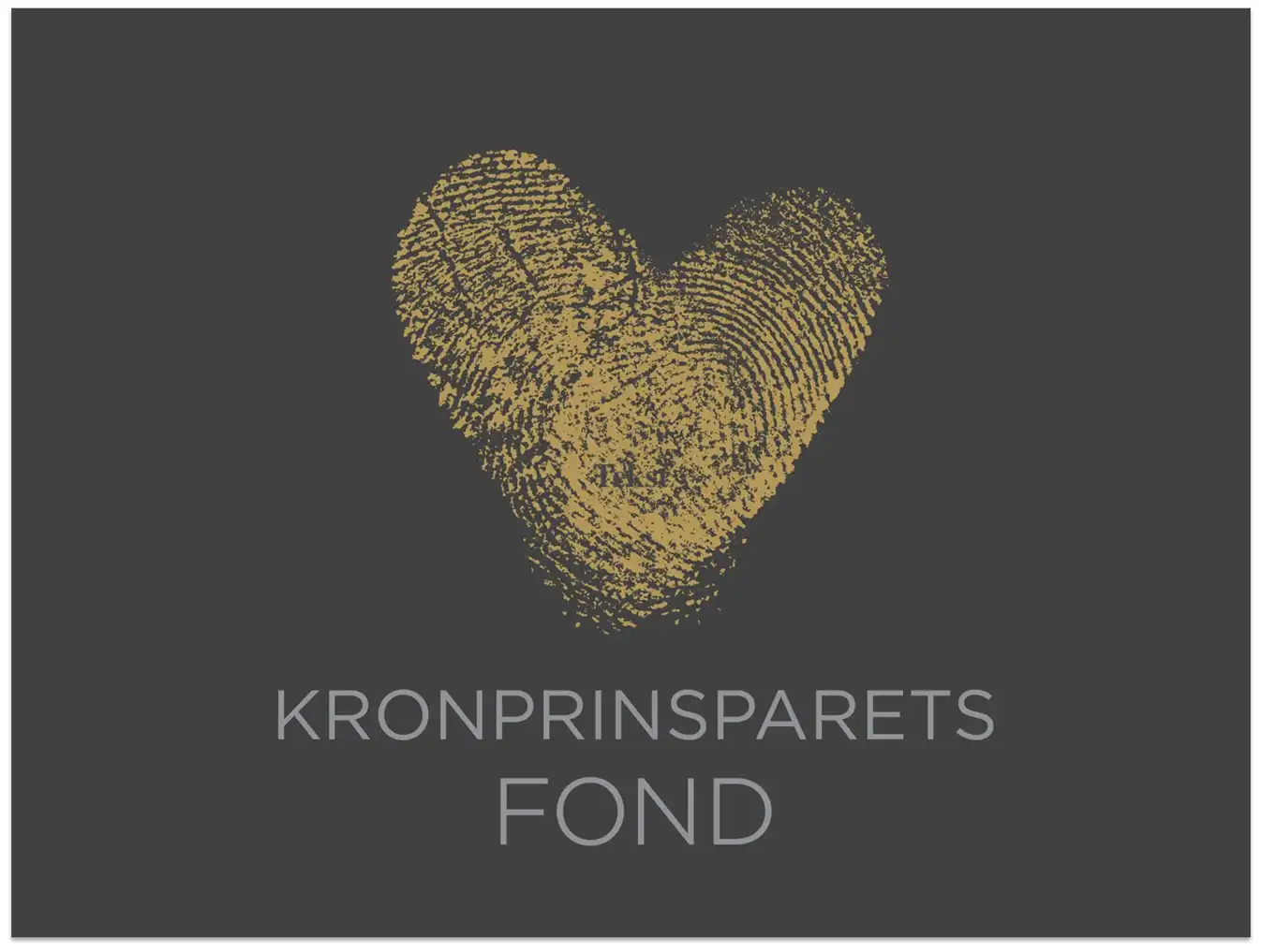 Kronprinsparets Fond logo